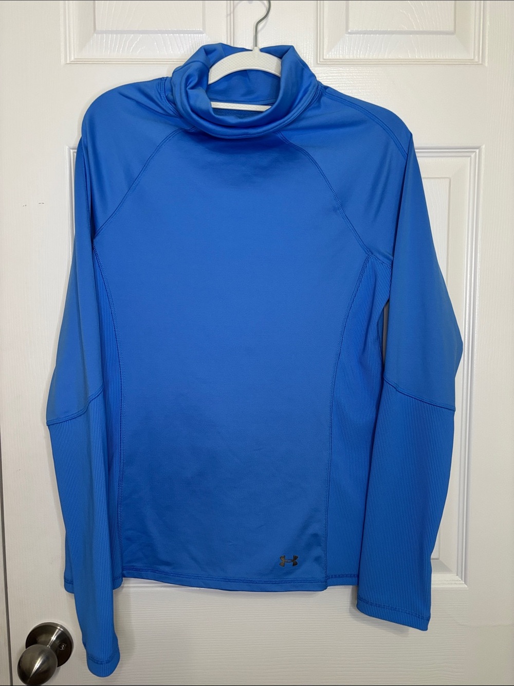 Under Armour Women Royal Blue Long-Sleeve Rash Guard Size M